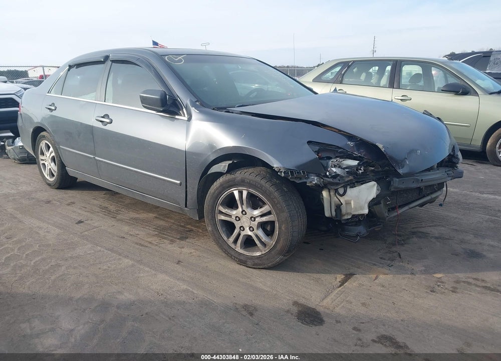 2007 HONDA ACCORD 2.4 EX VIN: 1HGCM56897A075992