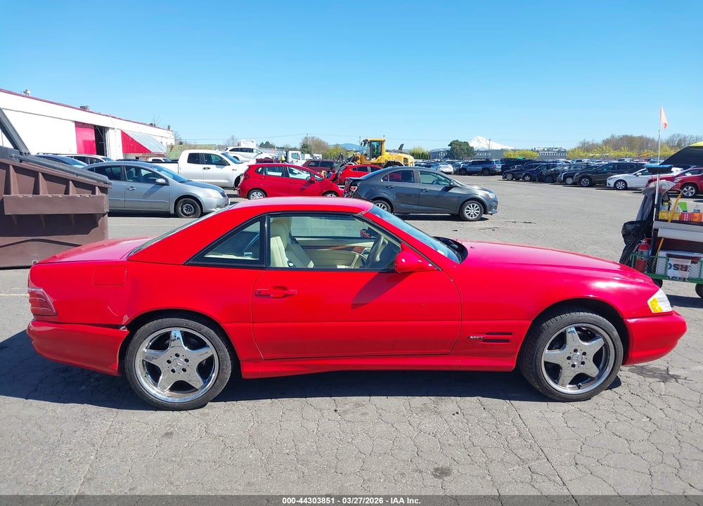 1999 MERCEDES-BENZ SL 500 VIN: WDBFA68F7XF179565