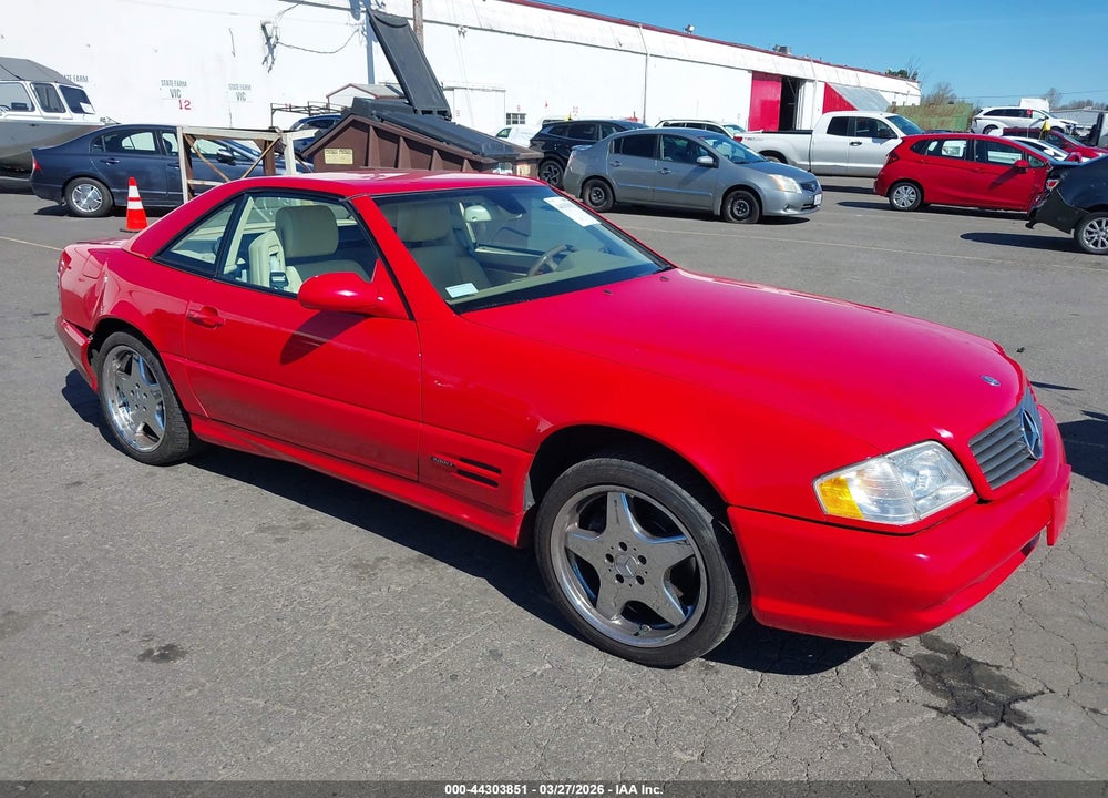 1999 MERCEDES-BENZ SL 500 VIN: WDBFA68F7XF179565
