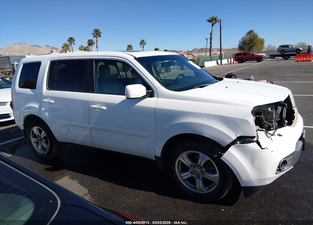 2013 HONDA PILOT EX-L VIN: 5FNYF3H66DB020367
