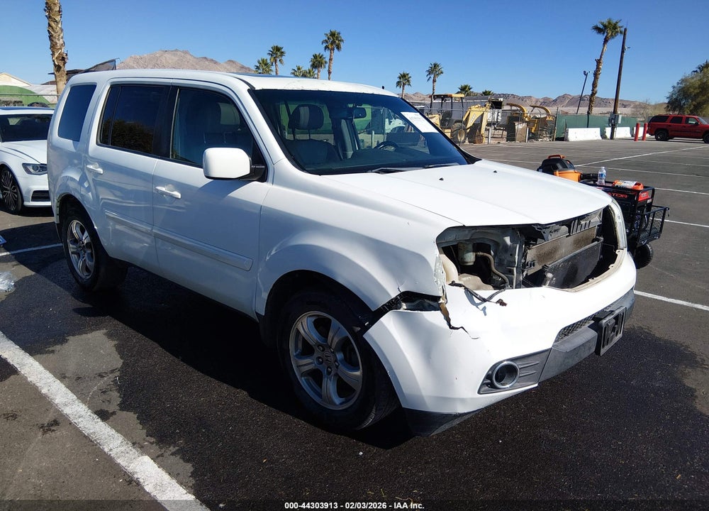 2013 HONDA PILOT EX-L VIN: 5FNYF3H66DB020367