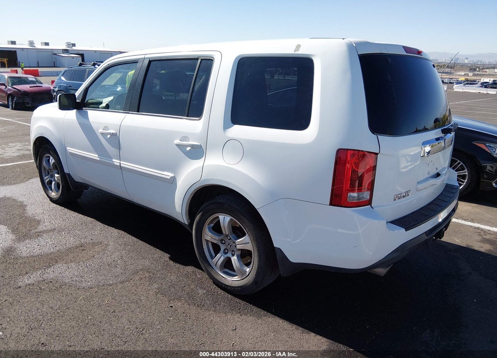 2013 HONDA PILOT EX-L VIN: 5FNYF3H66DB020367