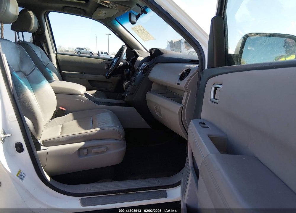 2013 HONDA PILOT EX-L VIN: 5FNYF3H66DB020367