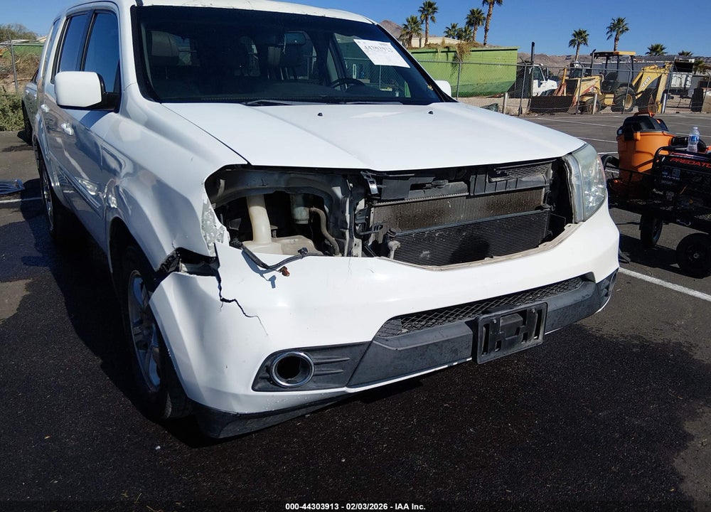 2013 HONDA PILOT EX-L VIN: 5FNYF3H66DB020367