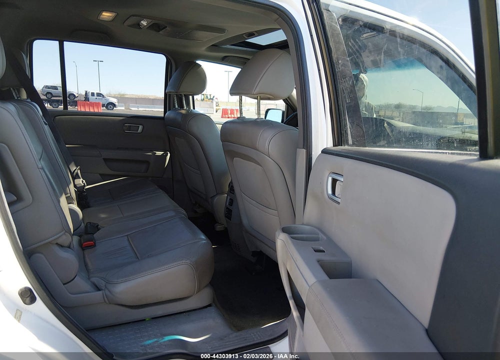 2013 HONDA PILOT EX-L VIN: 5FNYF3H66DB020367
