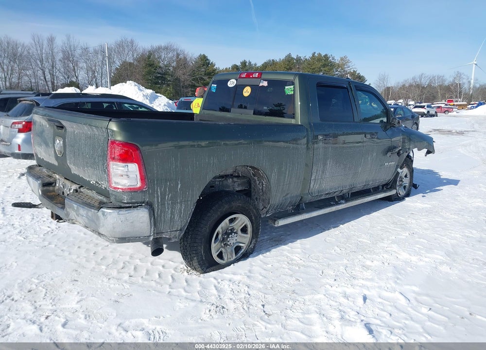 2021 RAM 2500 TRADESMAN  4X4 6'4 BOX VIN: 3C6UR5CL1MG607625