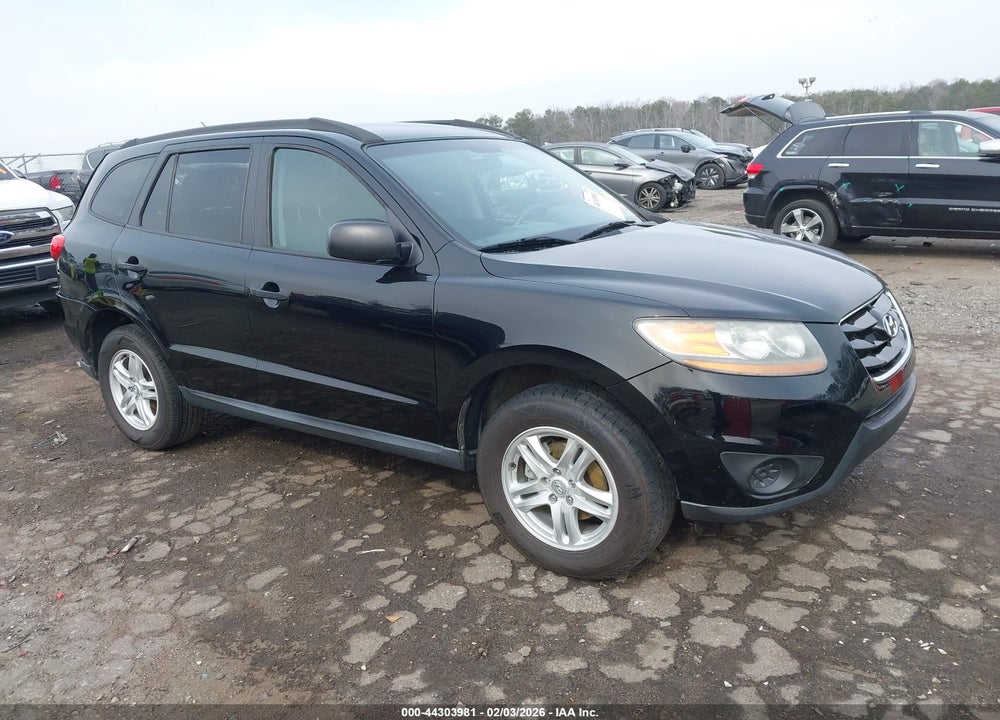 2011 HYUNDAI SANTA FE GLS VIN: 5XYZG3AB9BG012553