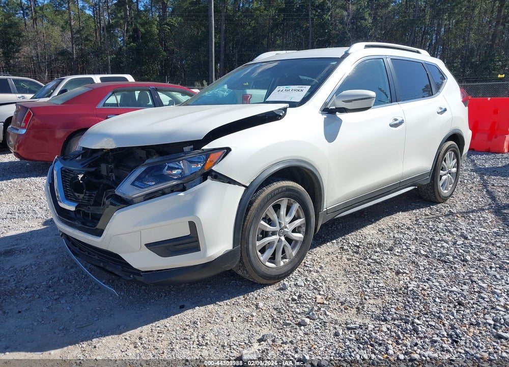 2020 NISSAN ROGUE SV FWD VIN: JN8AT2MT2LW037777