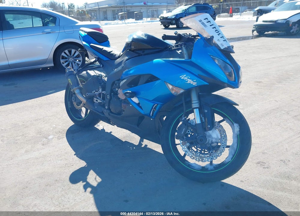 2009 KAWASAKI ZX600 R VIN: JKAZX4R119A006381