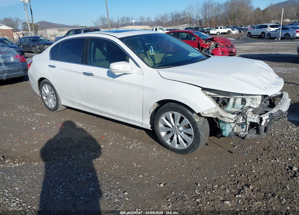 2014 HONDA ACCORD EX-L V-6 VIN: 1HGCR3F85EA028347