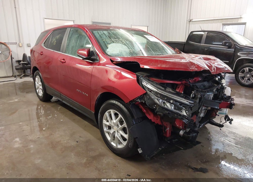 2022 CHEVROLET EQUINOX FWD LT VIN: 3GNAXKEV7NL205185