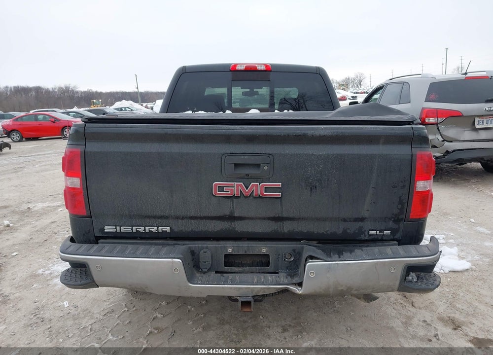2016 GMC SIERRA 1500 SLE VIN: 3GTU2MEC1GG249015