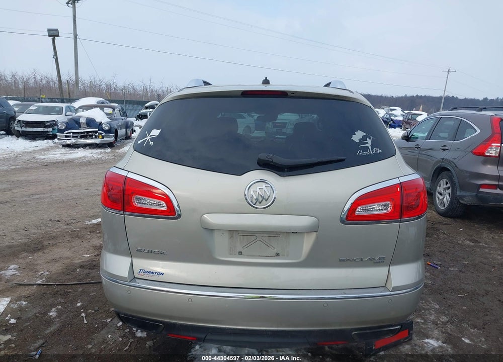 2014 BUICK ENCLAVE LEATHER VIN: 5GAKVBKD8EJ237943