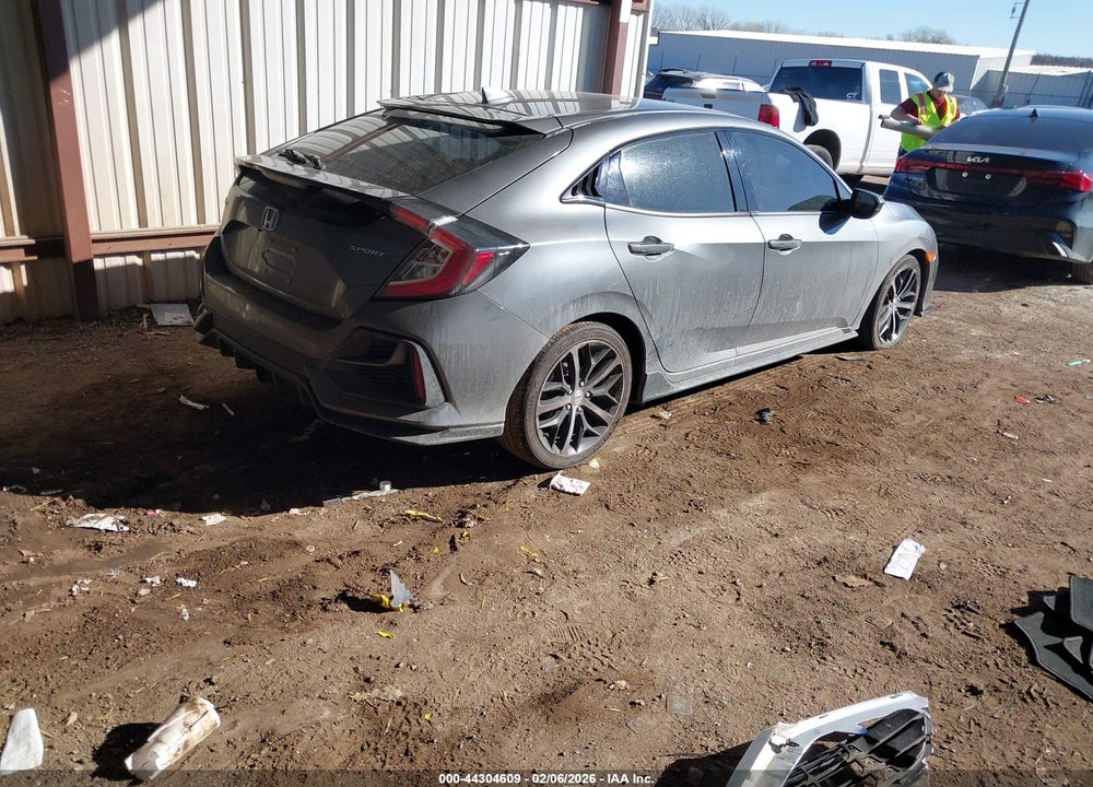 2020 HONDA CIVIC SPORT VIN: SHHFK7H44LU223828