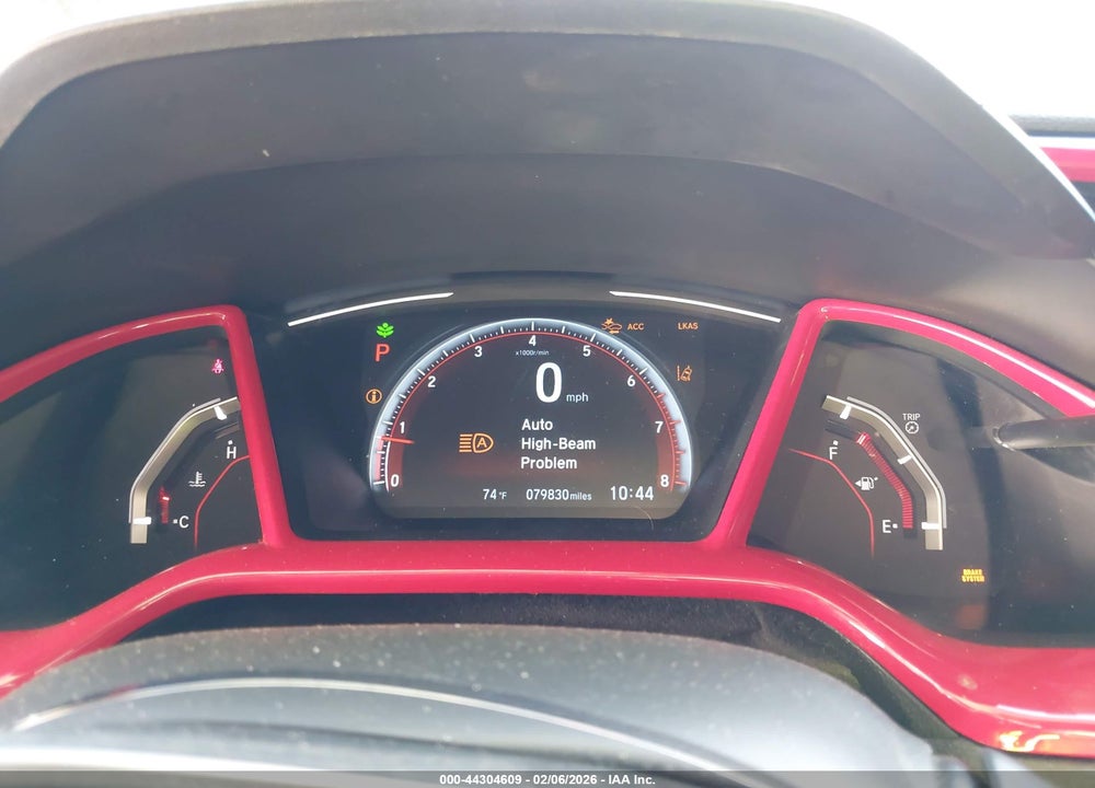 2020 HONDA CIVIC SPORT VIN: SHHFK7H44LU223828