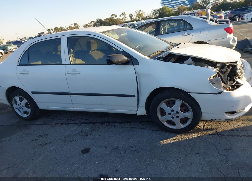 2005 TOYOTA COROLLA CE VIN: JTDBR32E252059782