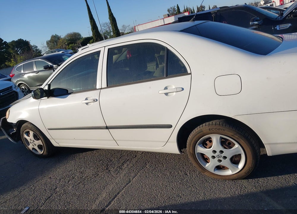 2005 TOYOTA COROLLA CE VIN: JTDBR32E252059782