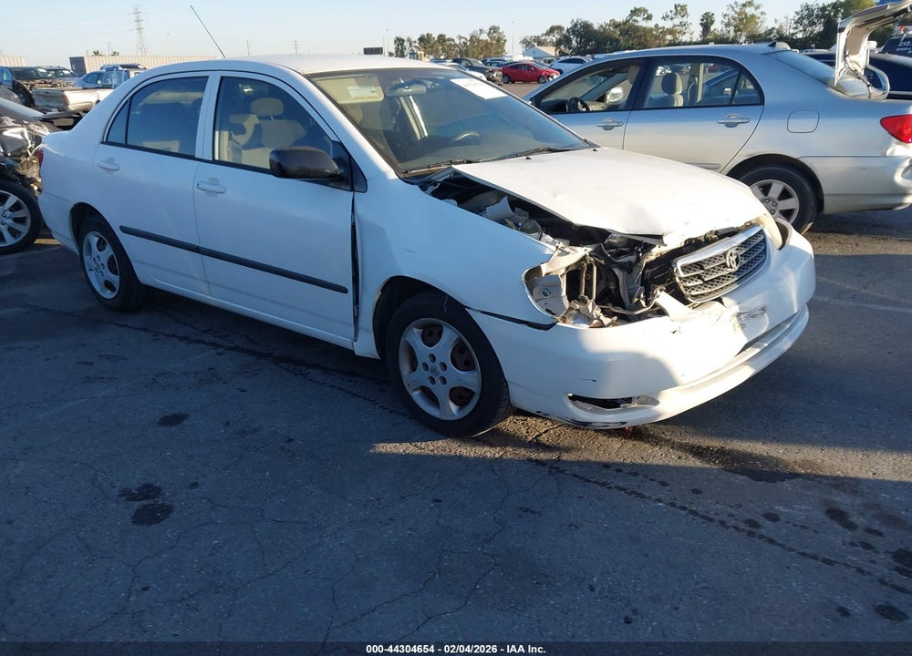 2005 TOYOTA COROLLA CE VIN: JTDBR32E252059782