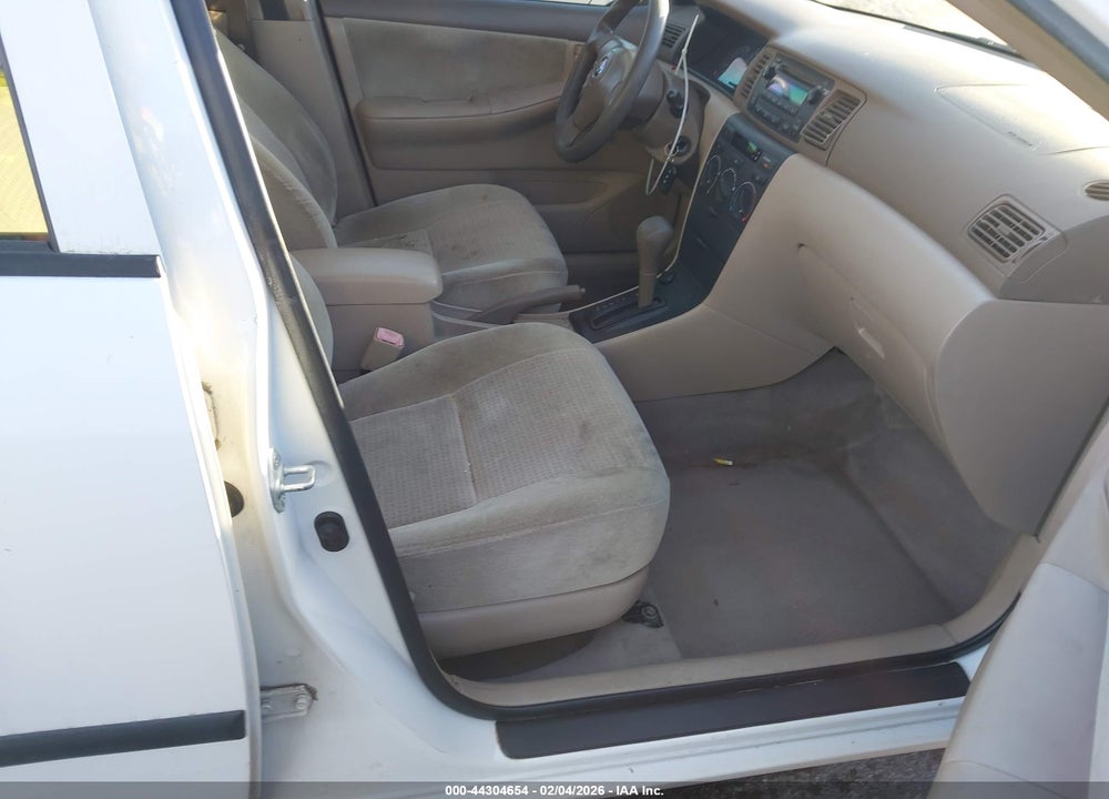 2005 TOYOTA COROLLA CE VIN: JTDBR32E252059782