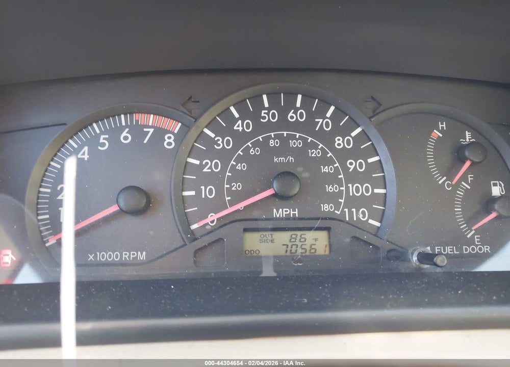 2005 TOYOTA COROLLA CE VIN: JTDBR32E252059782