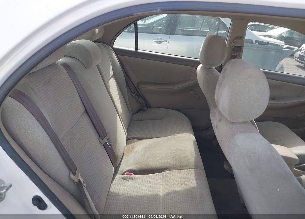 2005 TOYOTA COROLLA CE VIN: JTDBR32E252059782
