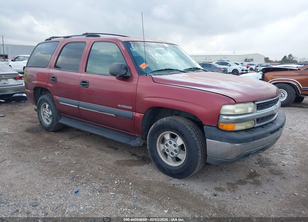 2002 CHEVROLET TAHOE LS VIN: 1GNEC13Z52R157686