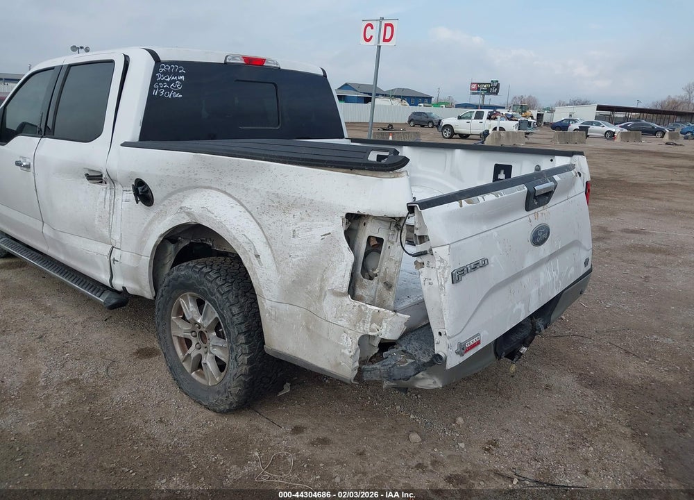 2016 FORD F-150 XLT VIN: 1FTEW1CP7GKF63225