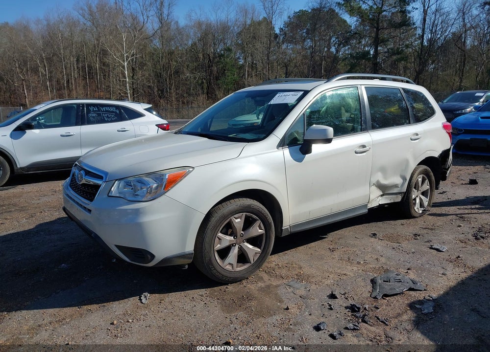 2016 SUBARU FORESTER 2.5I PREMIUM VIN: JF2SJADC7GH563396