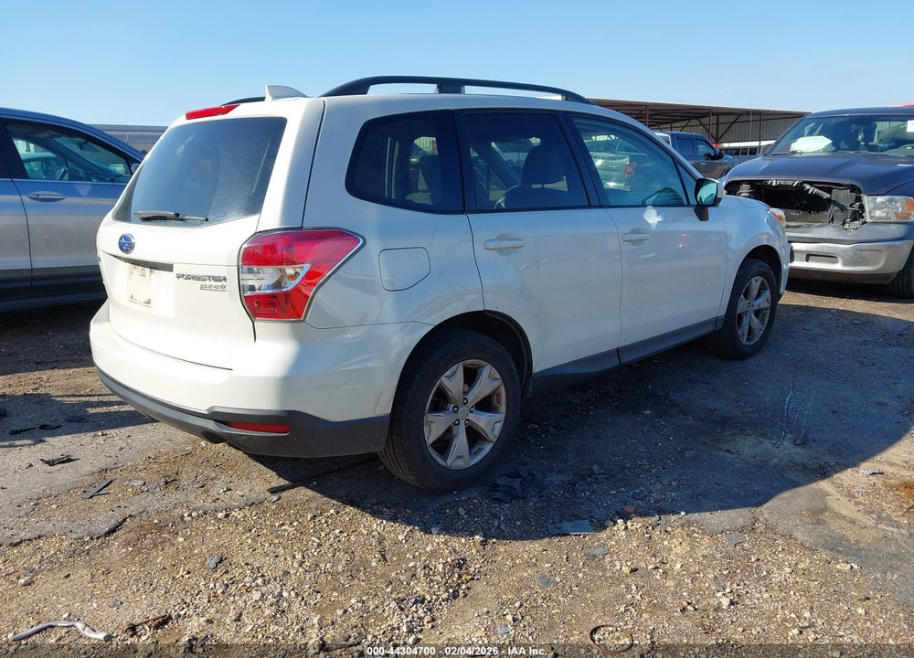 2016 SUBARU FORESTER 2.5I PREMIUM VIN: JF2SJADC7GH563396