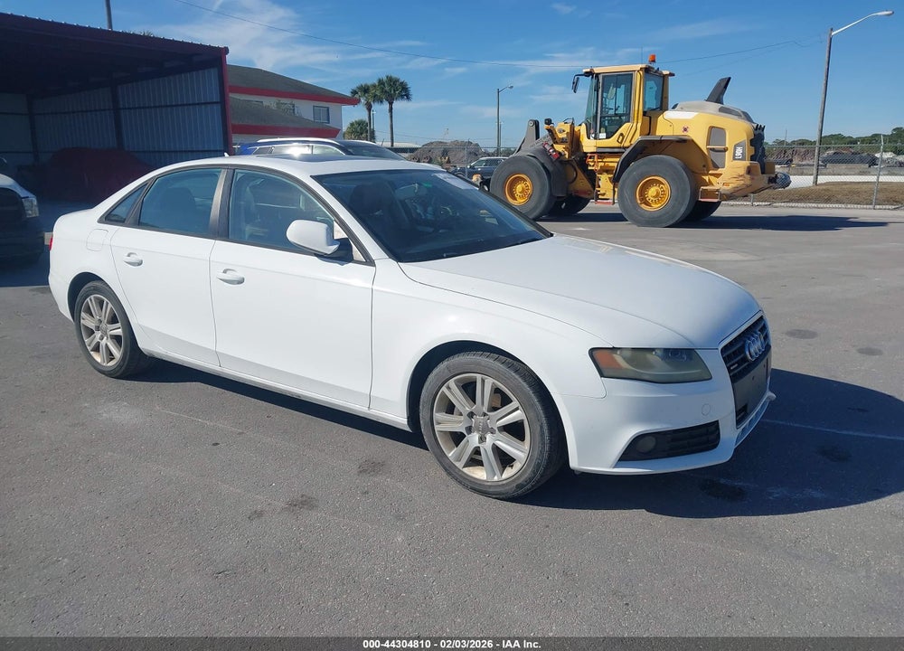 2011 AUDI A4 2.0T PREMIUM VIN: WAUBFAFL9BN042474