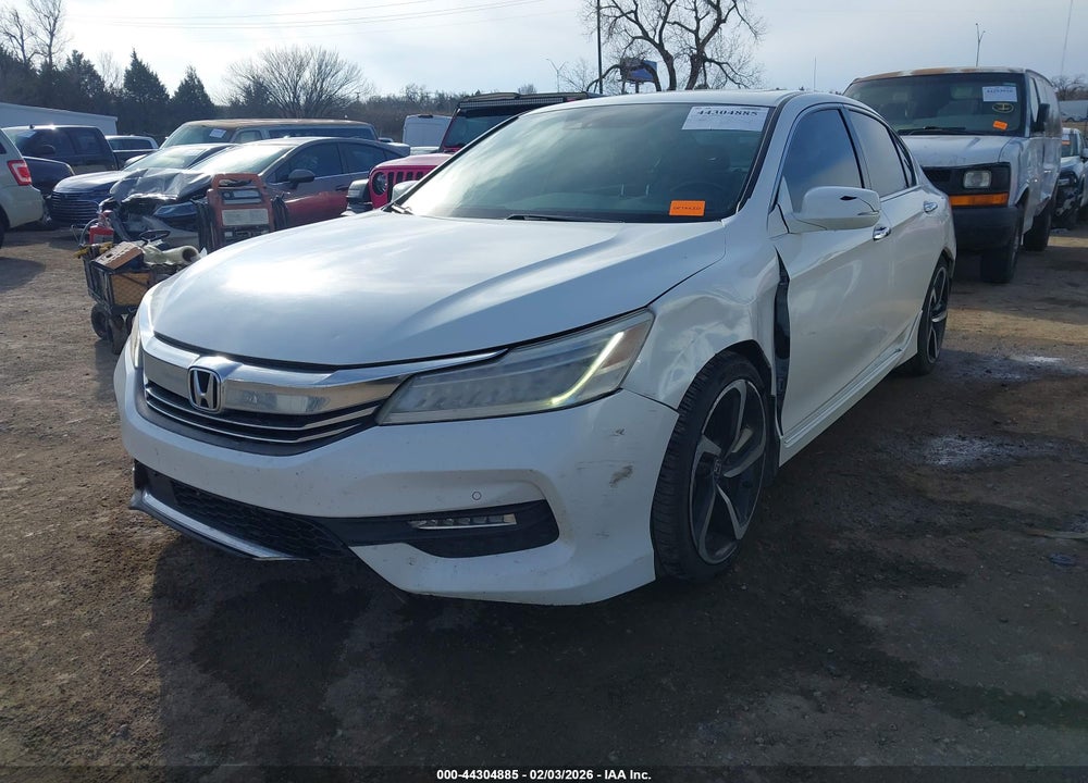 2016 HONDA ACCORD TOURING VIN: 1HGCR3F9XGA026508