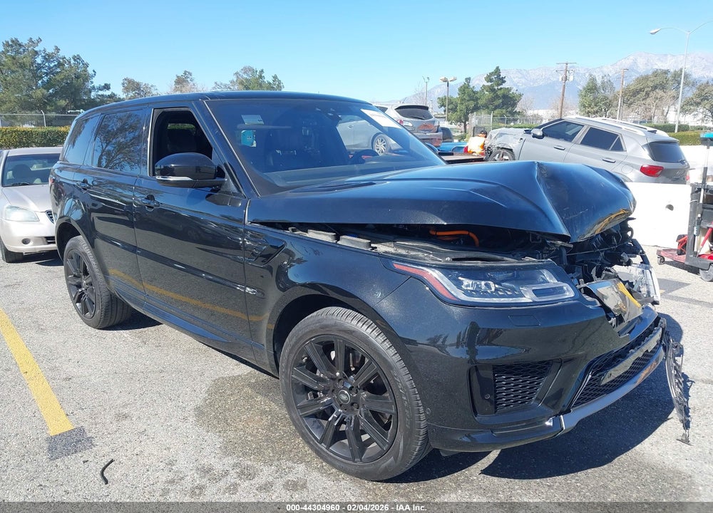 2020 LAND ROVER RANGE ROVER SPORT HSE VIN: SALWR2RY8LA713305