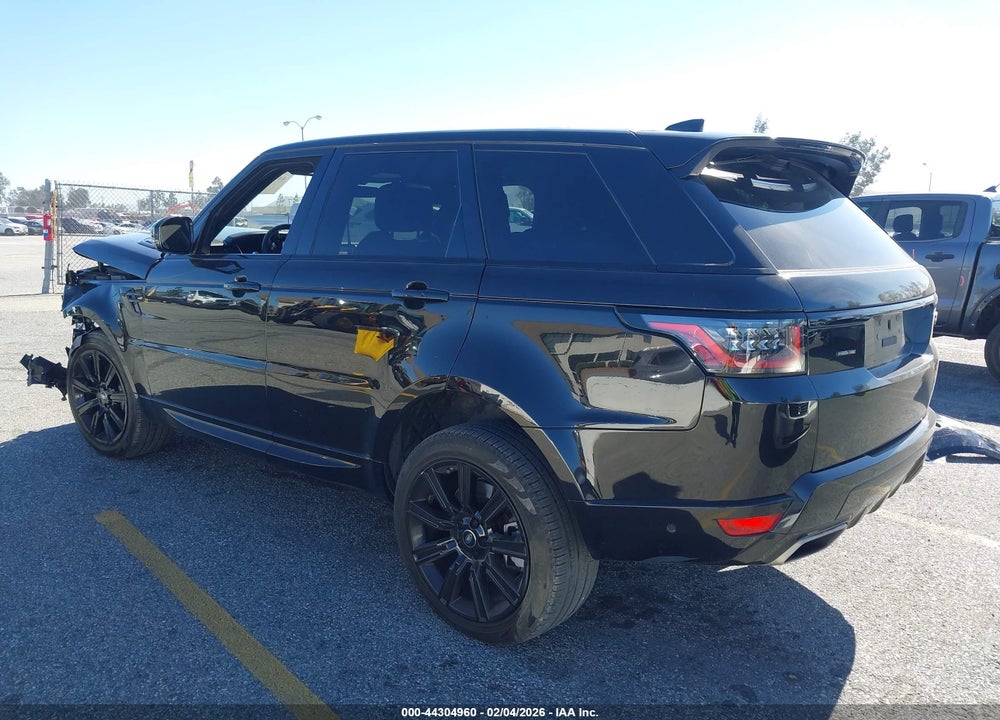 2020 LAND ROVER RANGE ROVER SPORT HSE VIN: SALWR2RY8LA713305