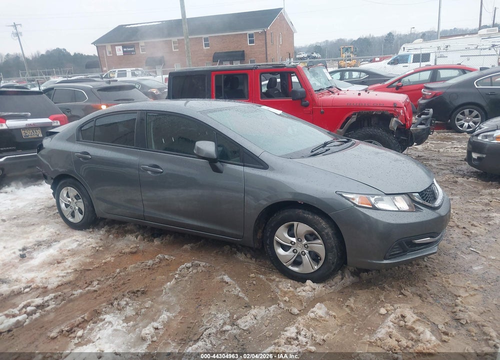 2013 HONDA CIVIC LX VIN: 19XFB2F55DE229337