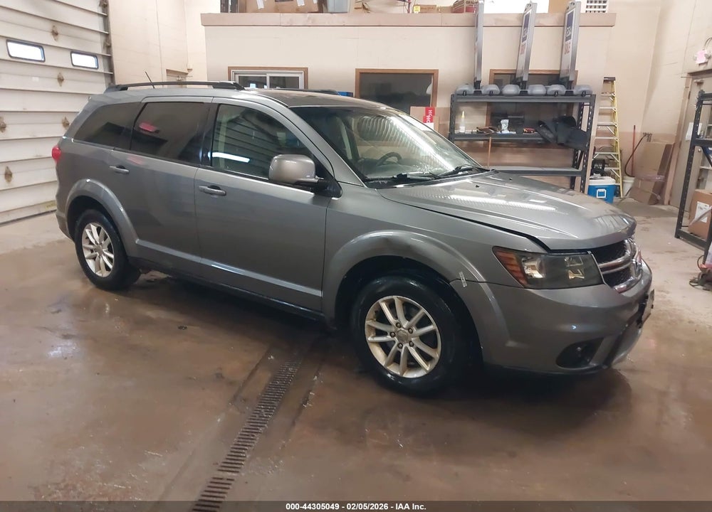 2013 DODGE JOURNEY SXT VIN: 3C4PDCBG3DT510124
