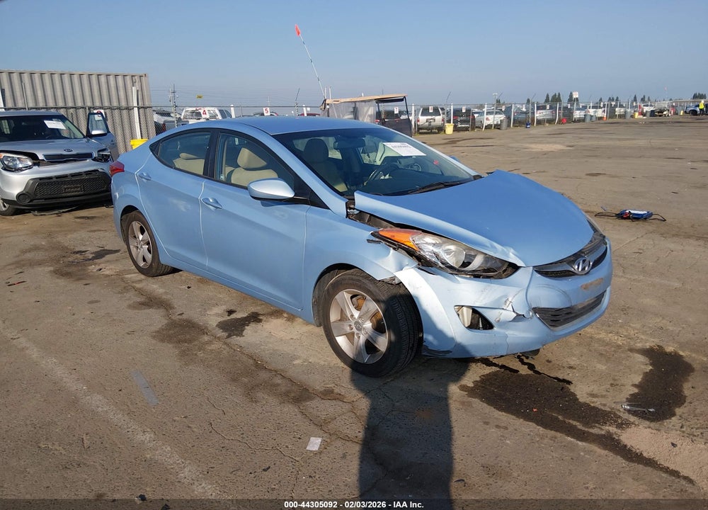 2011 HYUNDAI ELANTRA GLS (ULSAN PLANT) VIN: KMHDH4AEXBU133044