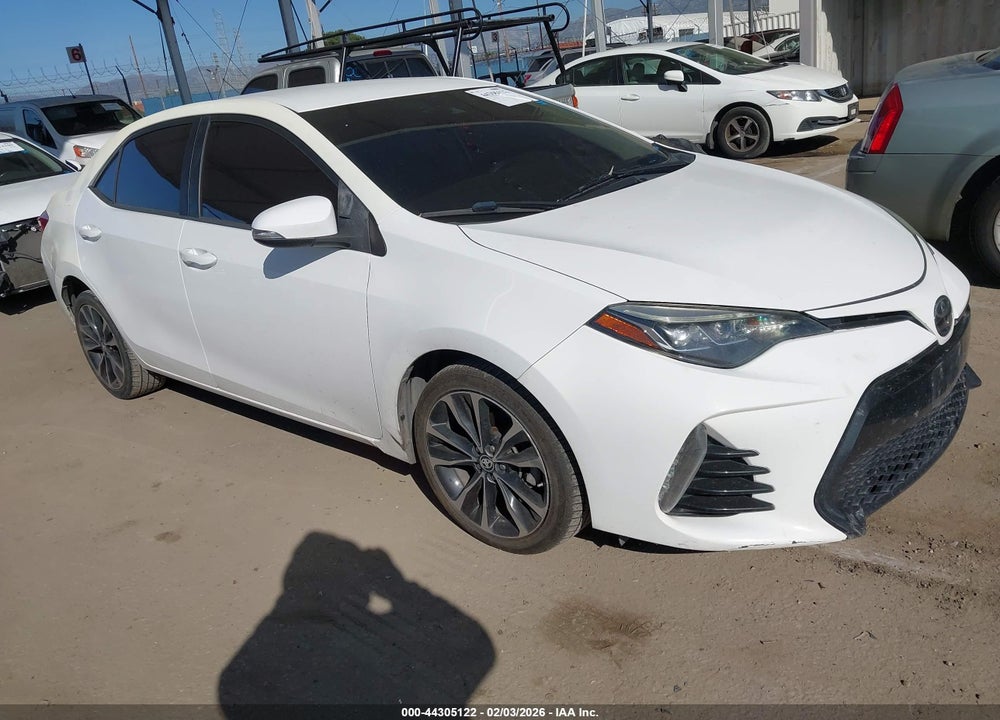2018 TOYOTA COROLLA SE VIN: 2T1BURHE1JC020251