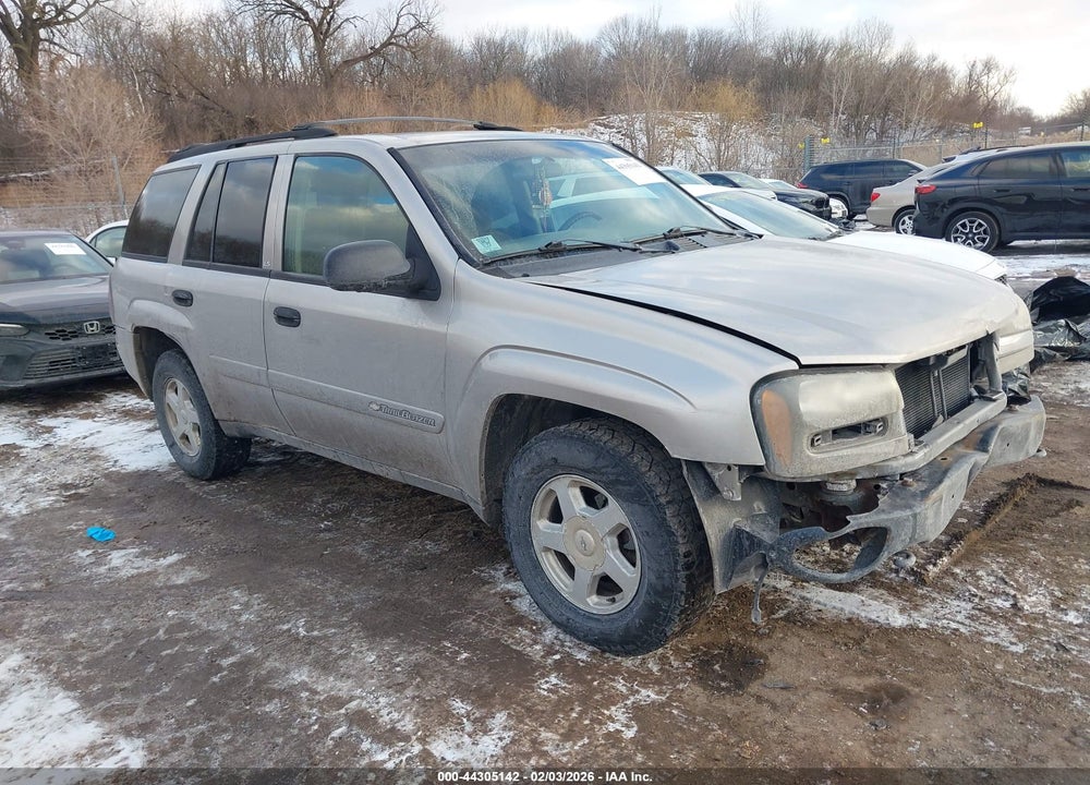 2002 CHEVROLET TRAILBLAZER LS VIN: 1GNDT13SX22510673