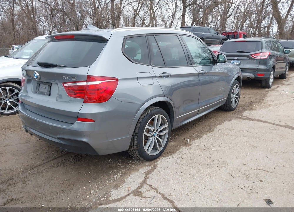 2015 BMW X3 XDRIVE28I VIN: 5UXWX9C53F0D47382