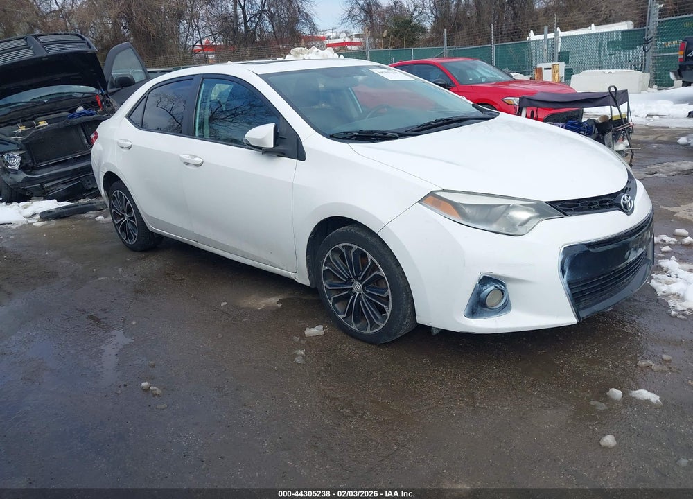 2015 TOYOTA COROLLA S PLUS VIN: 2T1BURHE1FC473390