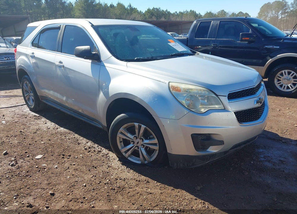 2010 CHEVROLET EQUINOX LS VIN: 2CNALBEW0A6333596