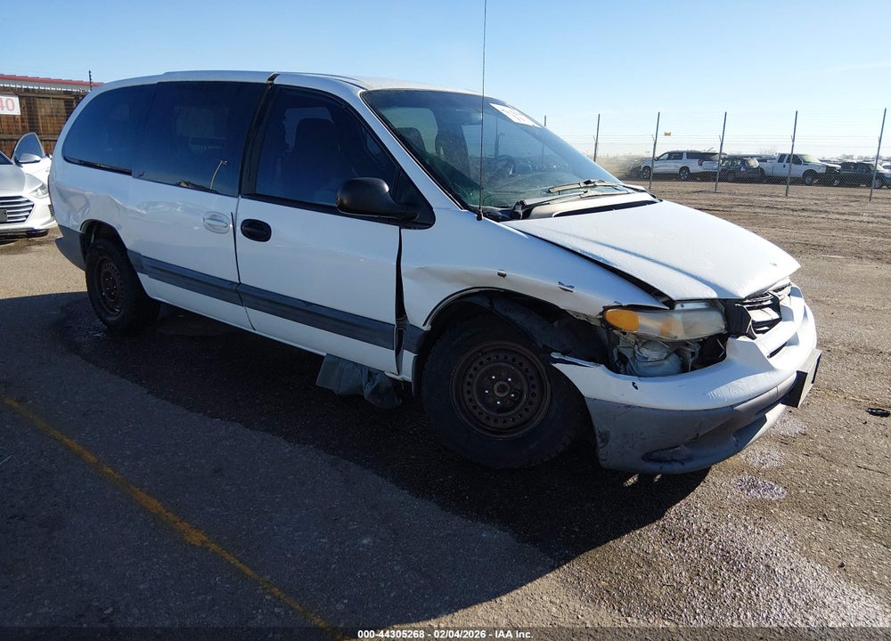 2000 DODGE GRAND CARAVAN SE VIN: 1B4GP44G7YB657870