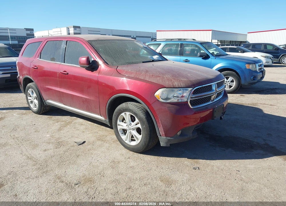 2013 DODGE DURANGO SXT VIN: 1C4RDHAG1DC689346