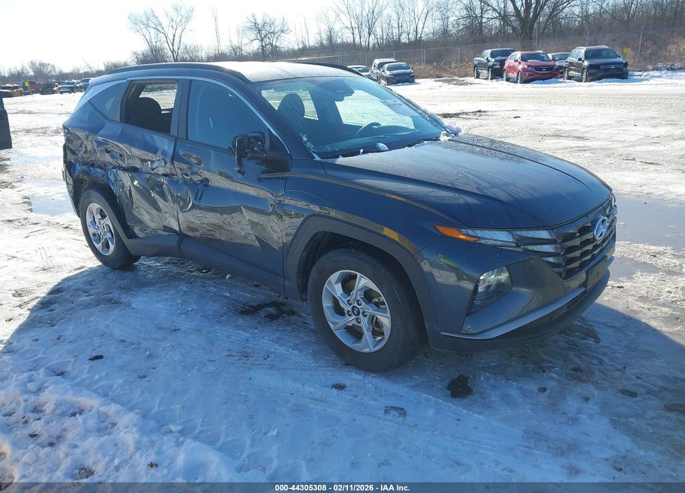 2022 HYUNDAI TUCSON SEL VIN: 5NMJBCAE7NH156215