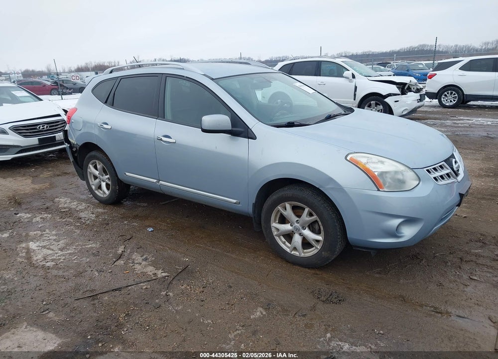 2011 NISSAN ROGUE SV VIN: JN8AS5MT0BW185848