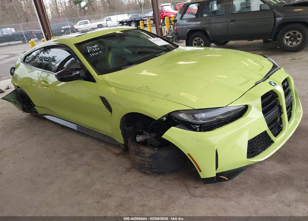 2022 BMW M4 COMPETITION VIN: WBS33AZ02NCH91789
