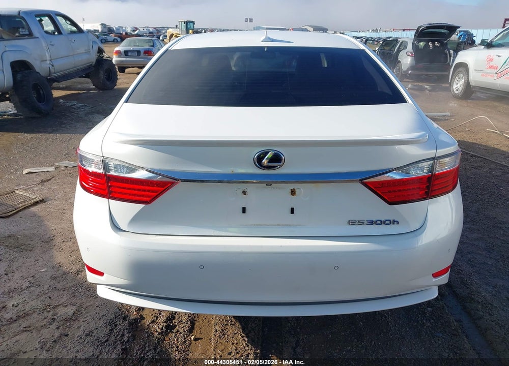 2013 LEXUS ES 300H HYBRID VIN: JTHBW1GG9D2006789