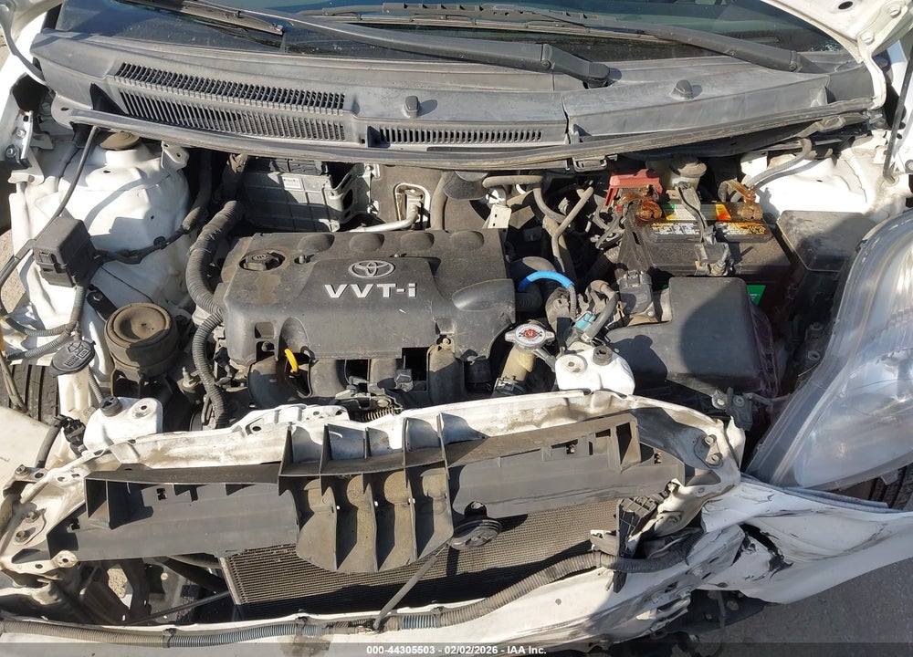 2011 TOYOTA YARIS VIN: JTDKT4K38B5328366