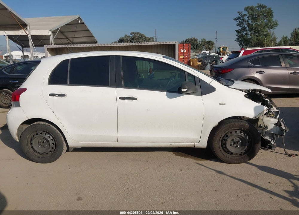 2011 TOYOTA YARIS VIN: JTDKT4K38B5328366