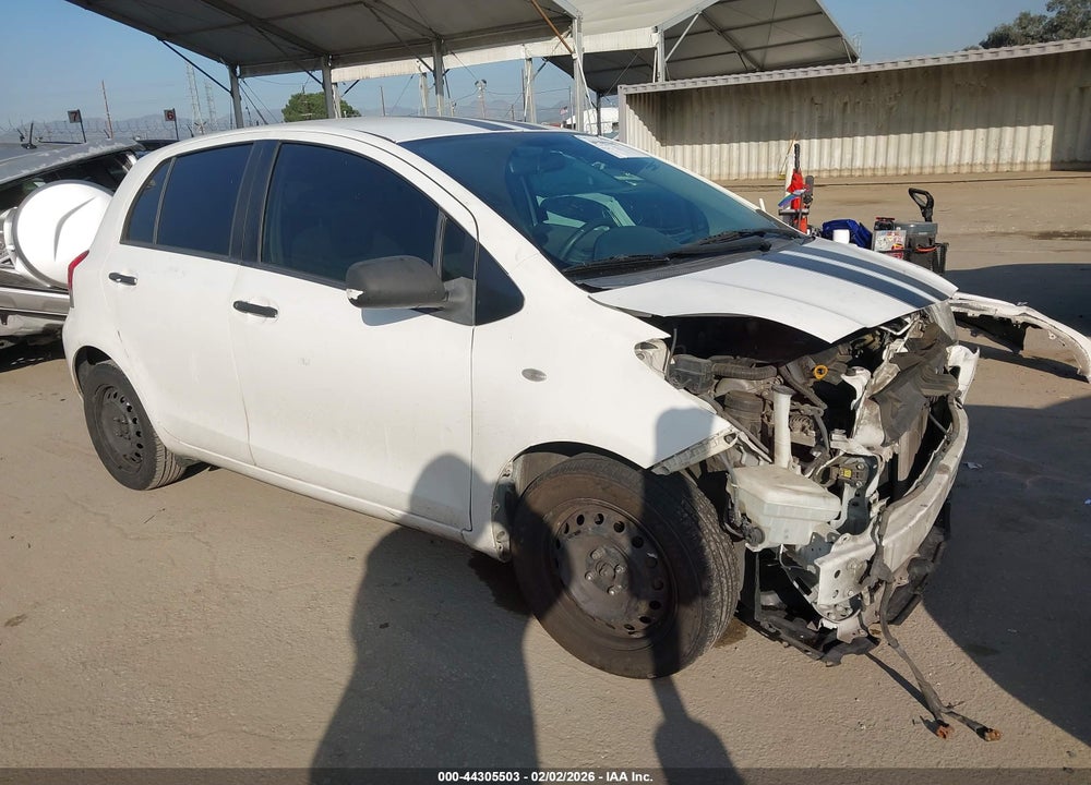 2011 TOYOTA YARIS VIN: JTDKT4K38B5328366